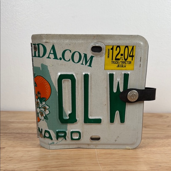 Little Earth Other - Unique little Earth recycled License Plate CD wallet